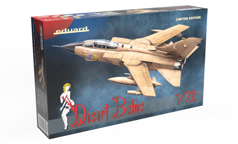 ED02137 Eduard 1/72 DESERT BABES Plastic Model Kit [2137]