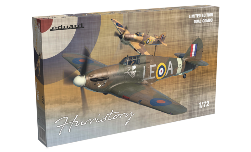 ED02138 Eduard 1/72 HURRISTORY: Hurricane Mk. I Plastic Model Kit