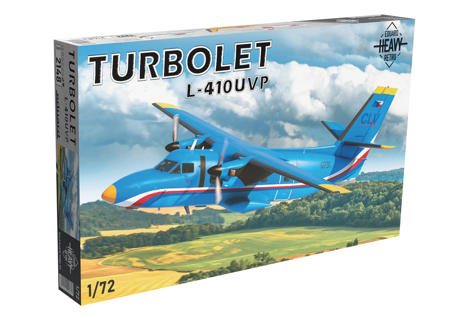 Eduard 1/72 L-410UVP Turbolet Plastic Model Kit