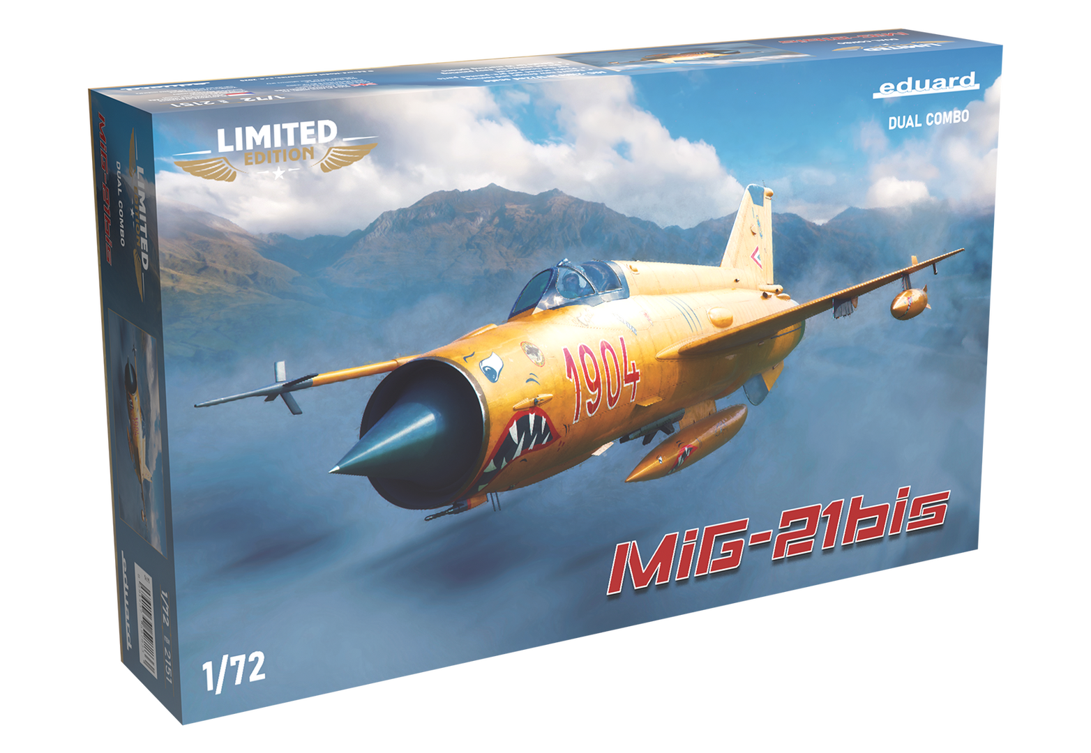 Eduard 1/72 MiG-21bis Dual Combo Plastic Model Kit