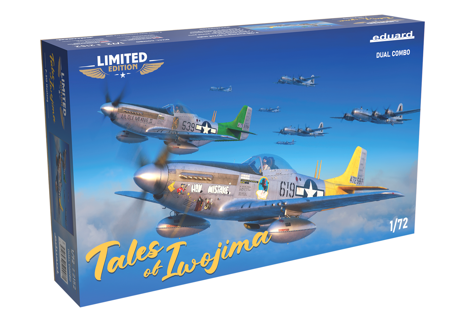 Eduard 1/72 Tales Of Iwojima Dual Combo Plastic Model Kit