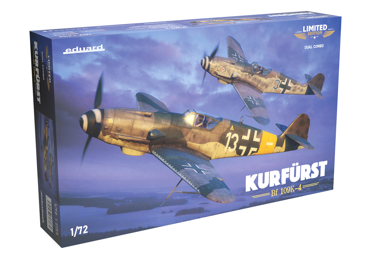 Eduard 1/72 KURFÃœRST DUAL COMBO Plastic Model Kit
