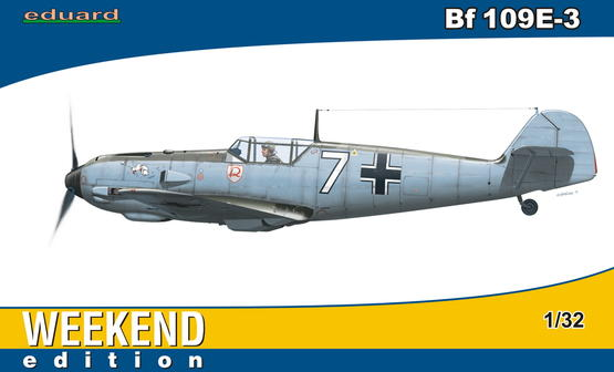 Eduard 1/32 Bf 109E-3 Plastic Model Kit ED03402