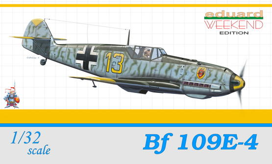 ED03403 Eduard 1/32 Bf 109E-4 Plastic Model Kit