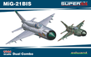 ED04427 Eduard 1/144 MiG-21BIS DUAL COMBO Plastic Model Kit Eduard