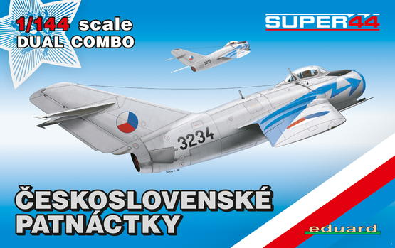 ED04441 Eduard 1/144 Ceskoslovenske patn¡ctky DUAL COMBO Plastic Model Kit