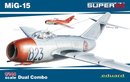 ED04443 Eduard 1/144 MiG-15 DUAL COMBO Plastic Model Kit Eduard