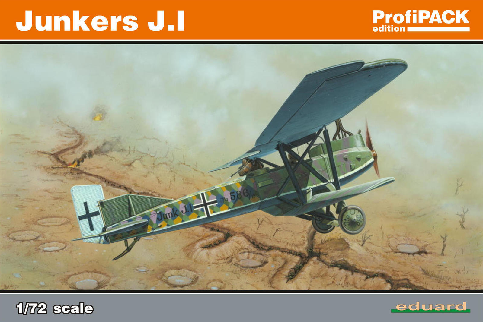 ED07046 Eduard 1/72 Junkers J.I Plastic Model Kit Eduard