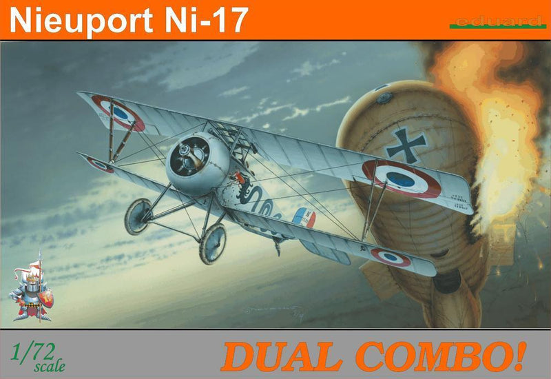 ED07071 Eduard 1/72 Nieuport Ni-17 DUAL COMBO Plastic Model Kit