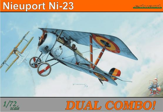 ED07073 Eduard 1/72 Nieuport Ni-23 DUAL COMBO Plastic Model Kit Eduard