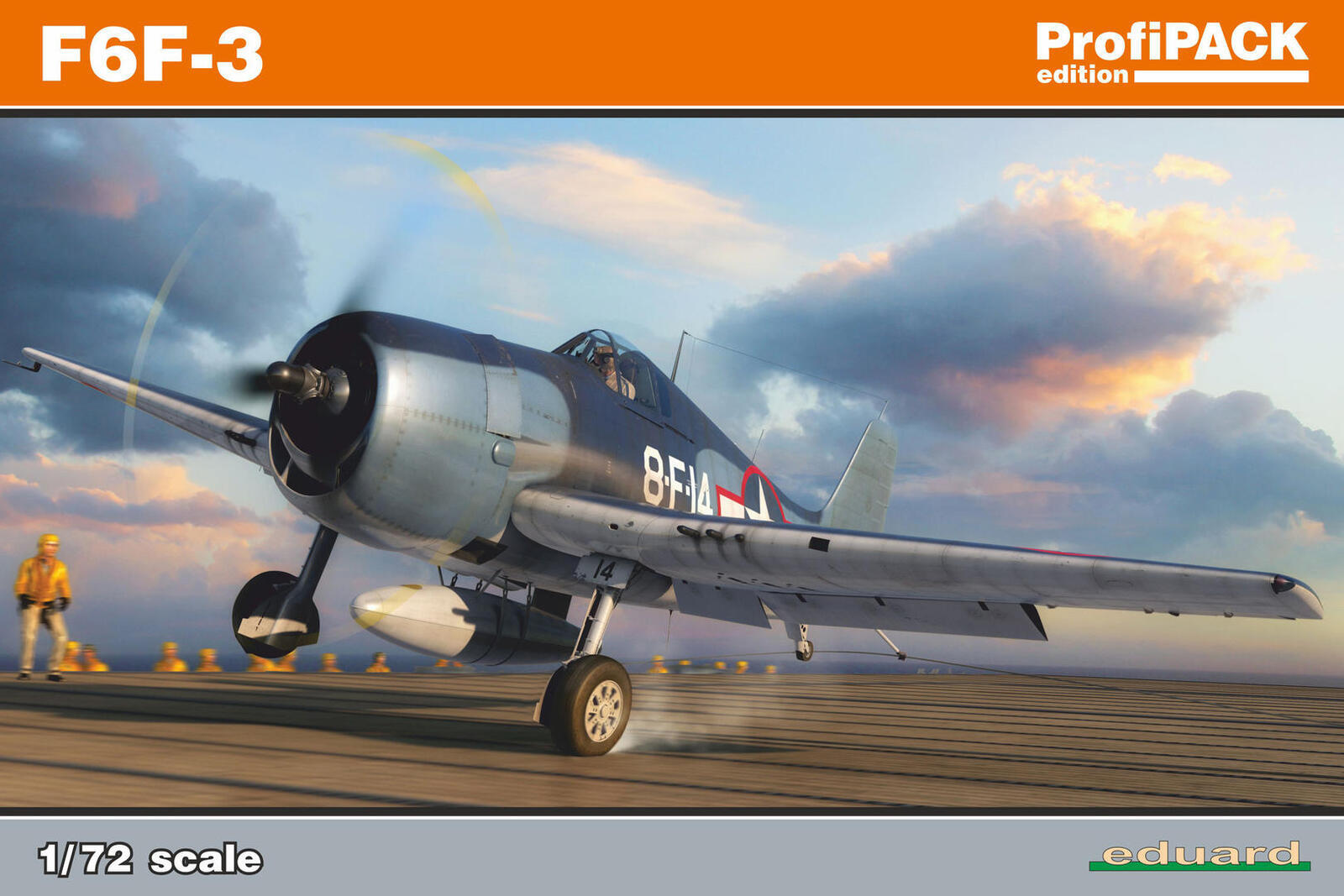 Eduard 1/72 F6F-3 ProfiPACK Plastic Model Kit