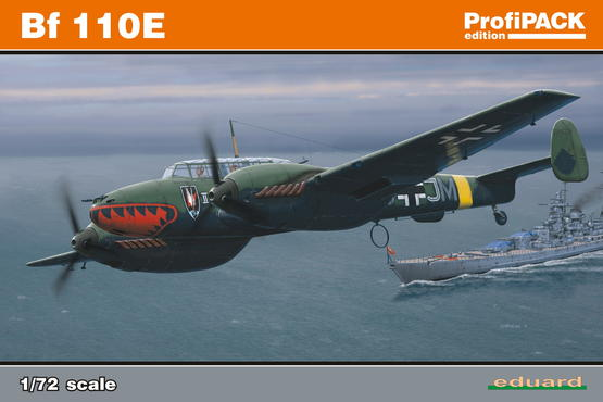 Eduard 1/72 Bf 110E Plastic Model Kit