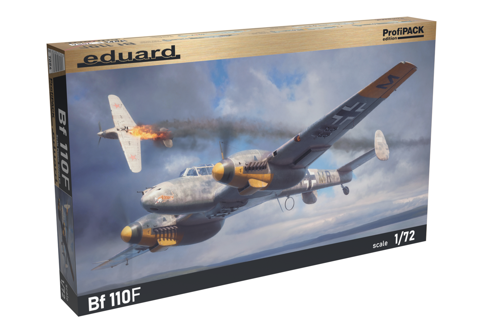 Eduard 1/72 Bf 110F ProfiPACK Edition Plastic Model Kit