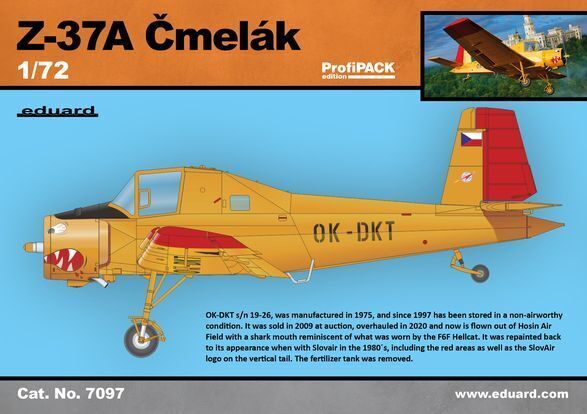 ED07097 Eduard 1/72 Z-37A Cmel¡k