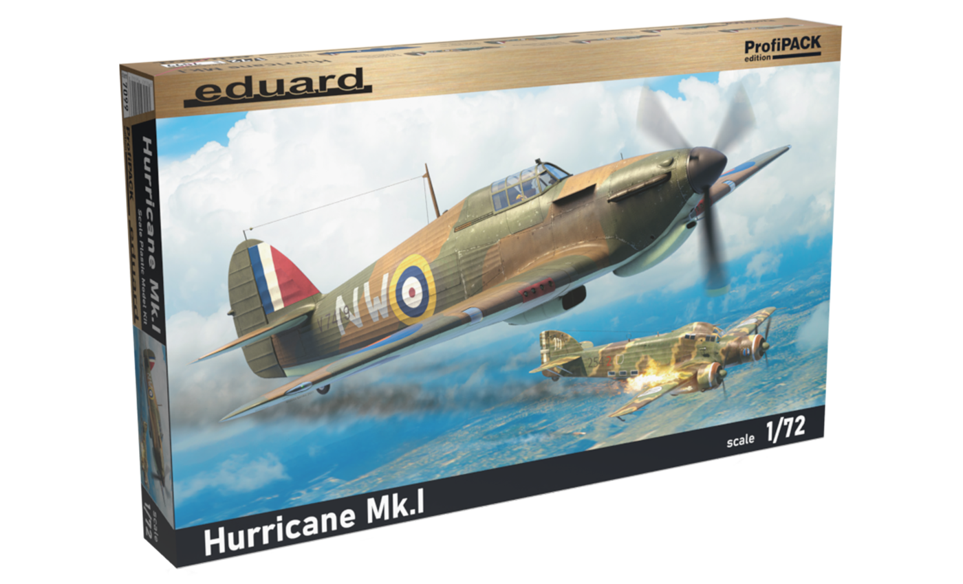 ED07099 Eduard 1/72 Hurricane Mk.I Plastic Model Kit [7099] Eduard