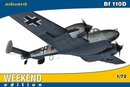 ED07420 Eduard 1/72 Bf 110D Plastic Model Kit Eduard