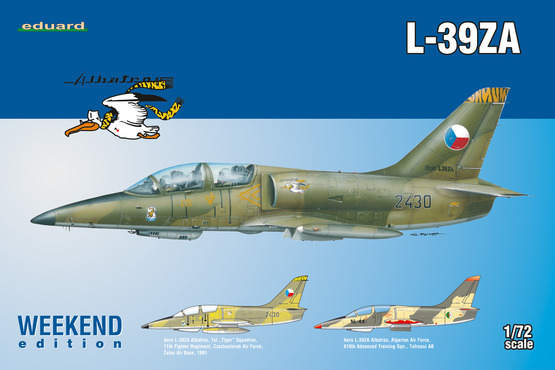 ED07427 Eduard 1/72 L-39ZA Plastic Model Kit