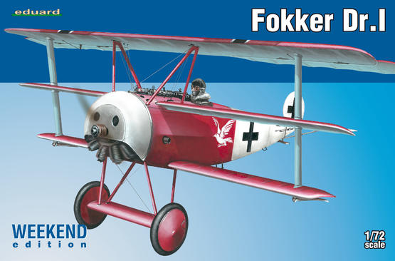 ED07438 Eduard 1/72 Fokker Dr.I Plastic Model Kit