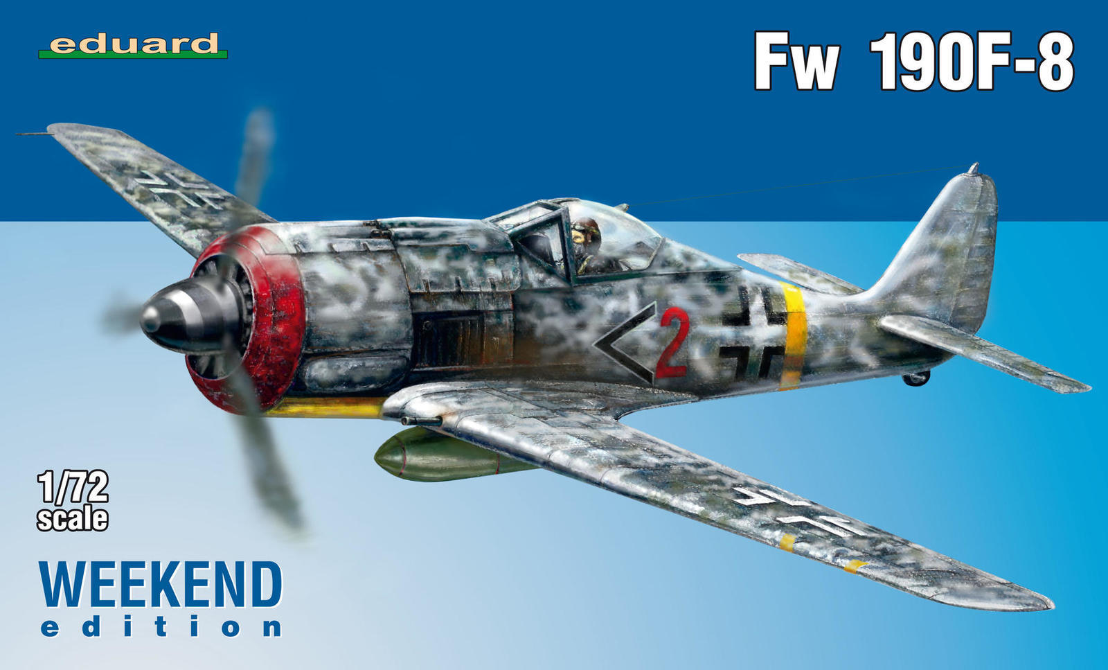 Eduard 1/72 Fw 190F-8 Plastic Model Kit