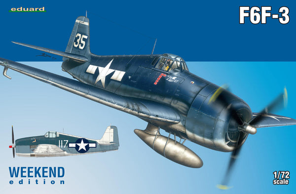 ED07441 Eduard 1/72 F6F-3 Plastic Model Kit