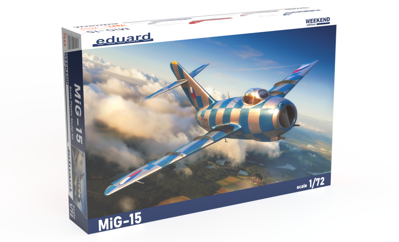 ED07459 Eduard 1/72 MiG-15 Plastic Model Kit [7459]