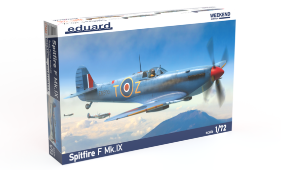 ED07460 Eduard 1/72 Spitfire F Mk. IX Plastic Model Kit [07460]