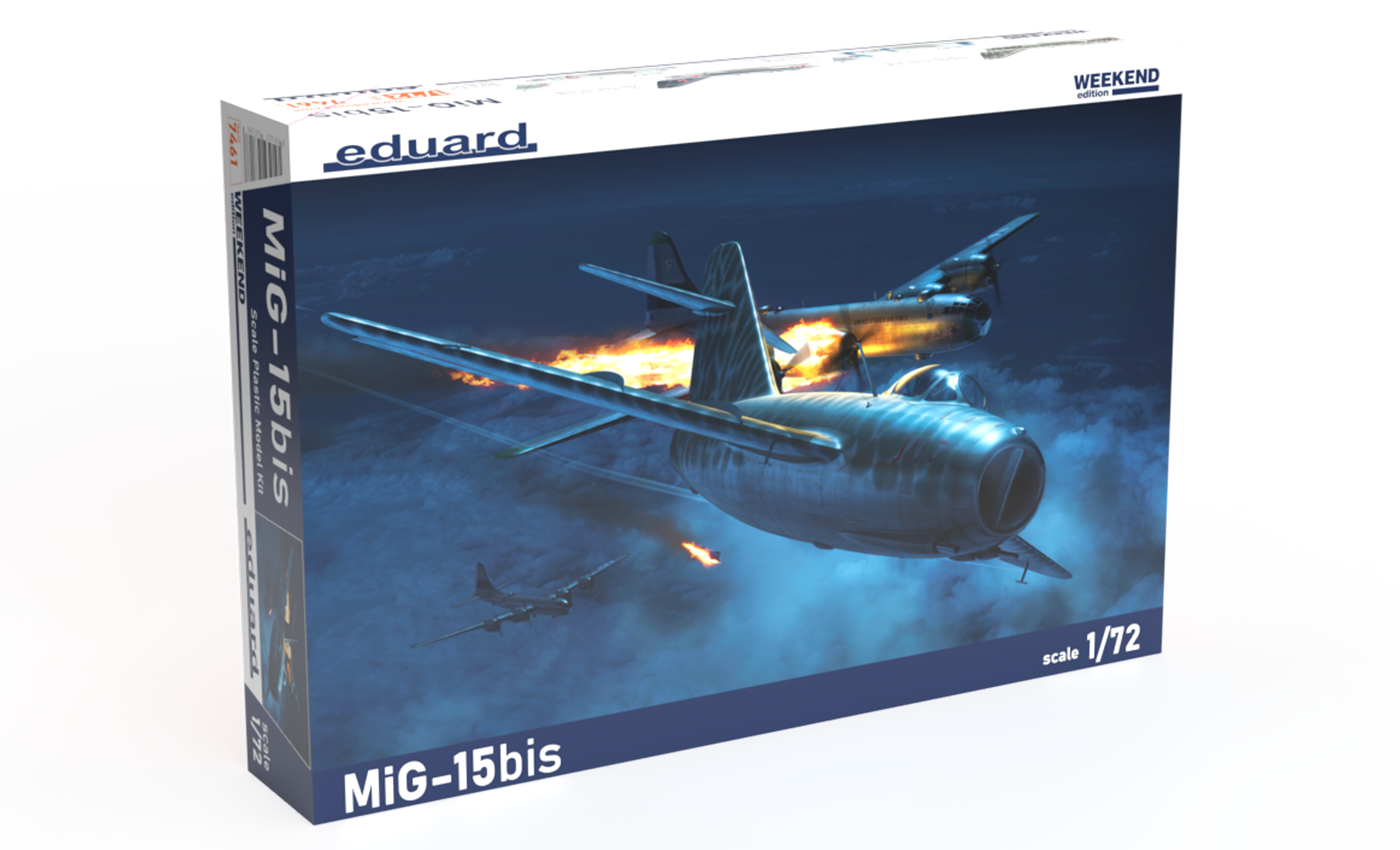 ED07461 Eduard 1/72 MiG-15bis Plastic Model Kit [7461] Eduard