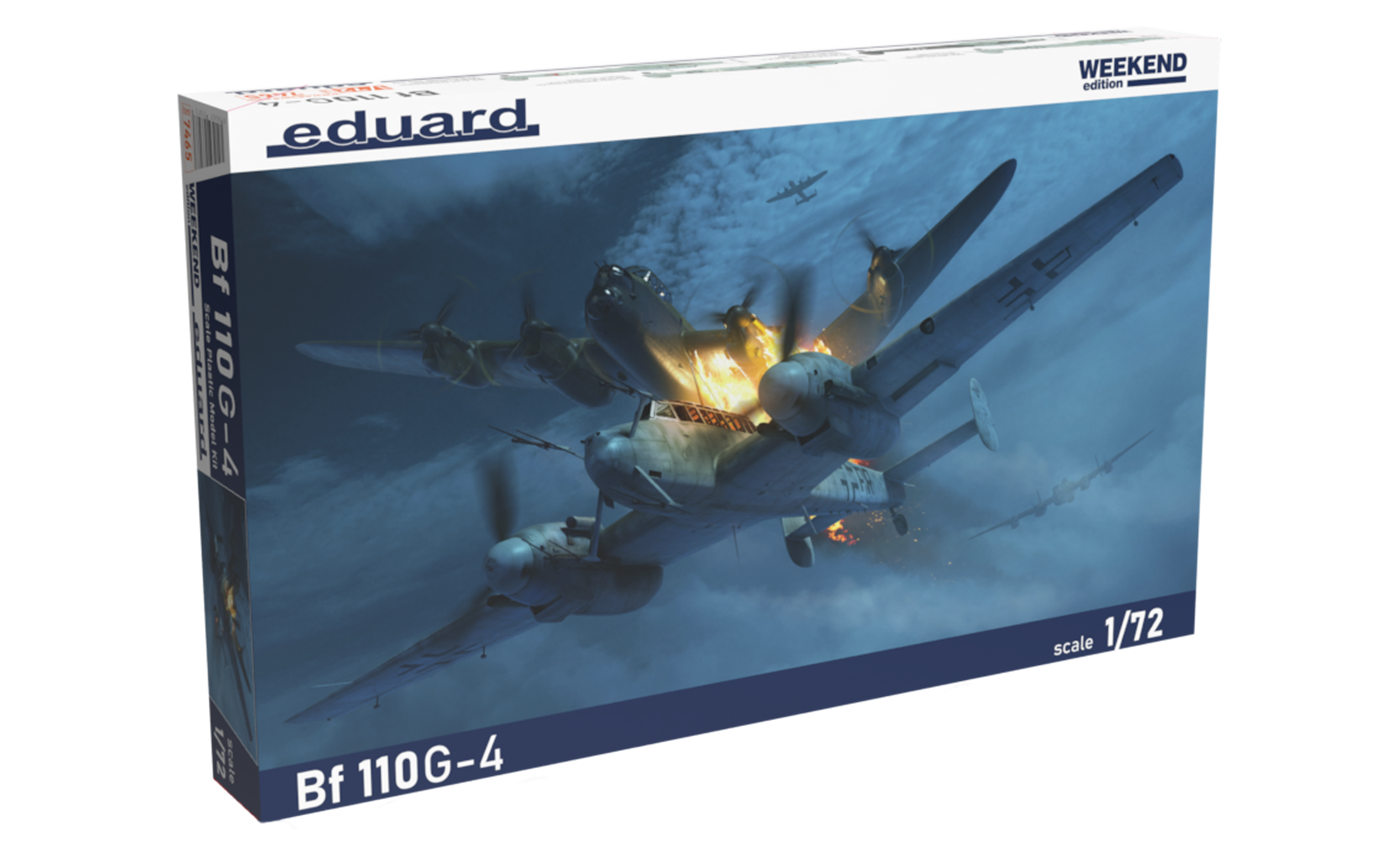 Eduard 1/72 Bf 110G-4 Weekend Edition Plastic Model Kit [7465]