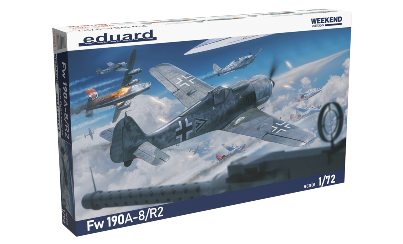 Eduard 1/72 Fw 190A-8/R2 Plastic Model Kit