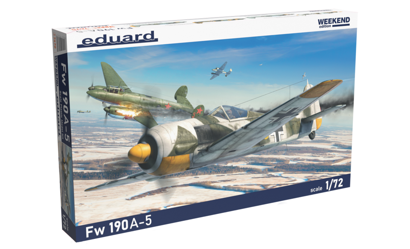 Eduard 1/72 Fw 190A-5 Plastic Model Kit