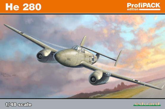 ED08068 Eduard 1/48 He 280 Plastic Model Kit