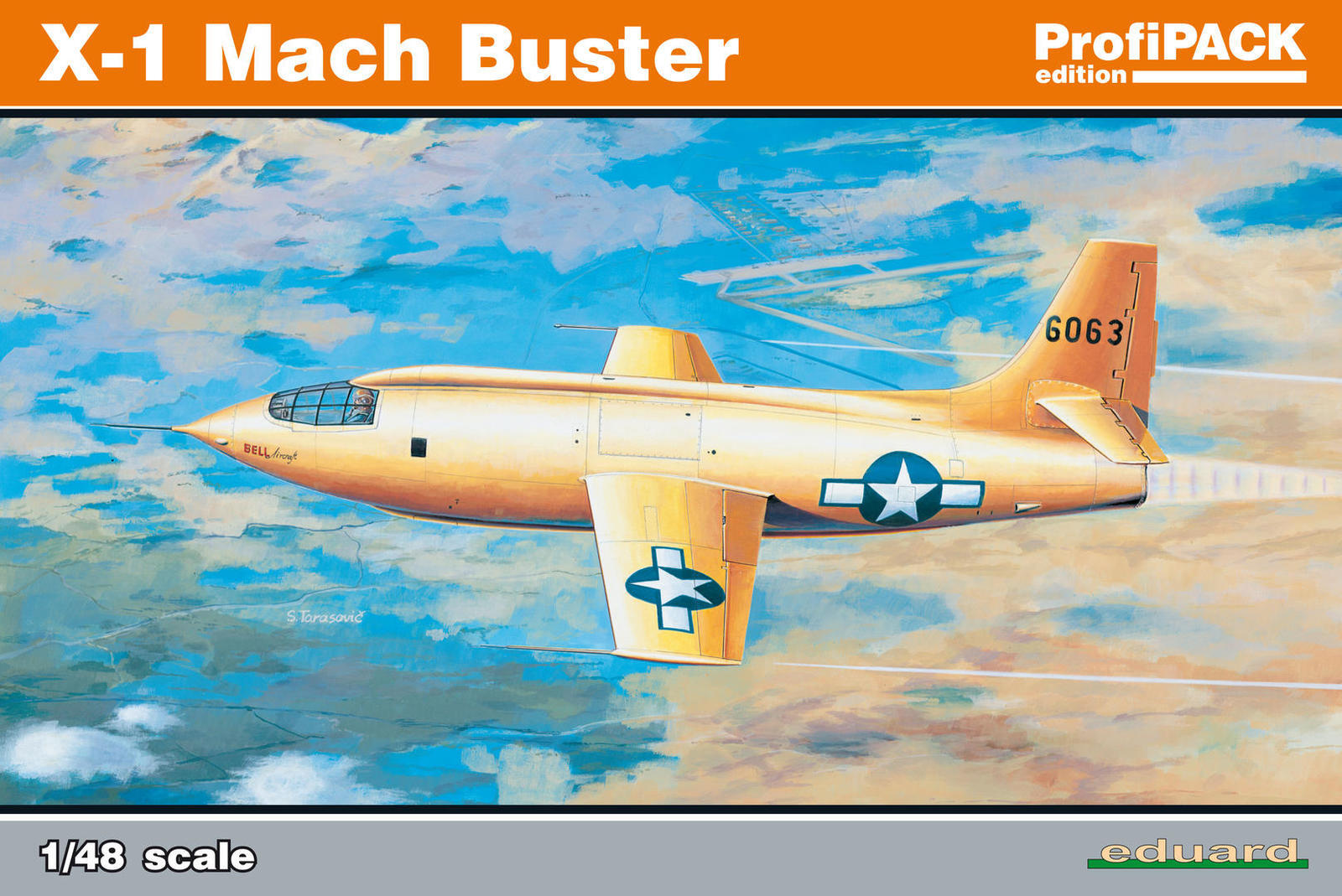ED08079 Eduard 1/48 X-1 Mach Buster Plastic Model Kit Eduard