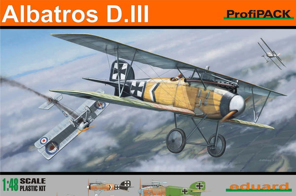 ED08097 Eduard 1/48 Albatros D.III PROFIPACK Plastic Model Kit