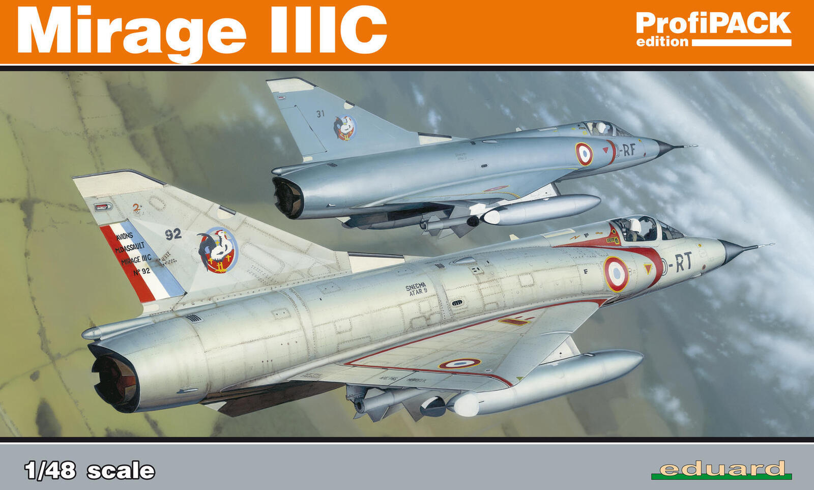ED08103 Eduard 1/48 Mirage III C Plastic Model Kit Eduard