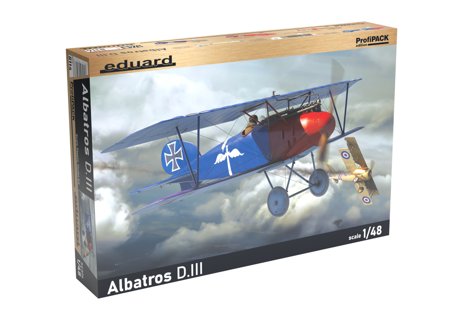 Eduard 1/48 Albatros D.III Plastic Model Kit