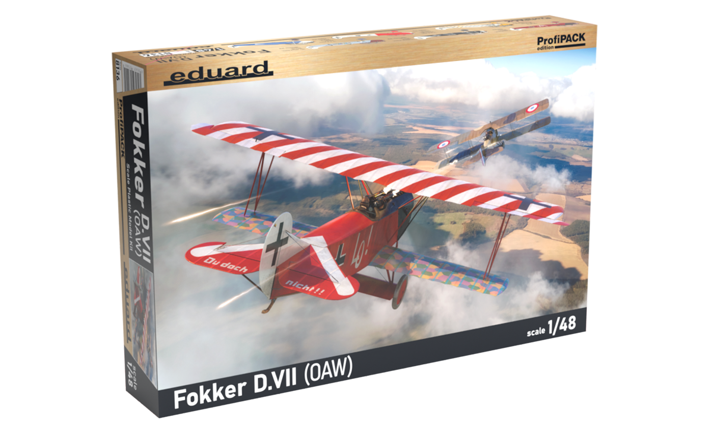 Eduard 1/48 Fokker D.VII (OAW) Plastic Model Kit