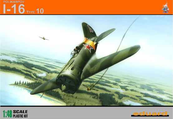 ED08148 Eduard 1/48 I-16 type 10 Plastic Model Kit Eduard