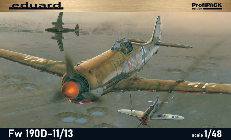 ED08185 Eduard 1/48 Fw 190D-11/D-13 DUAL COMBO Plastic Model Kit