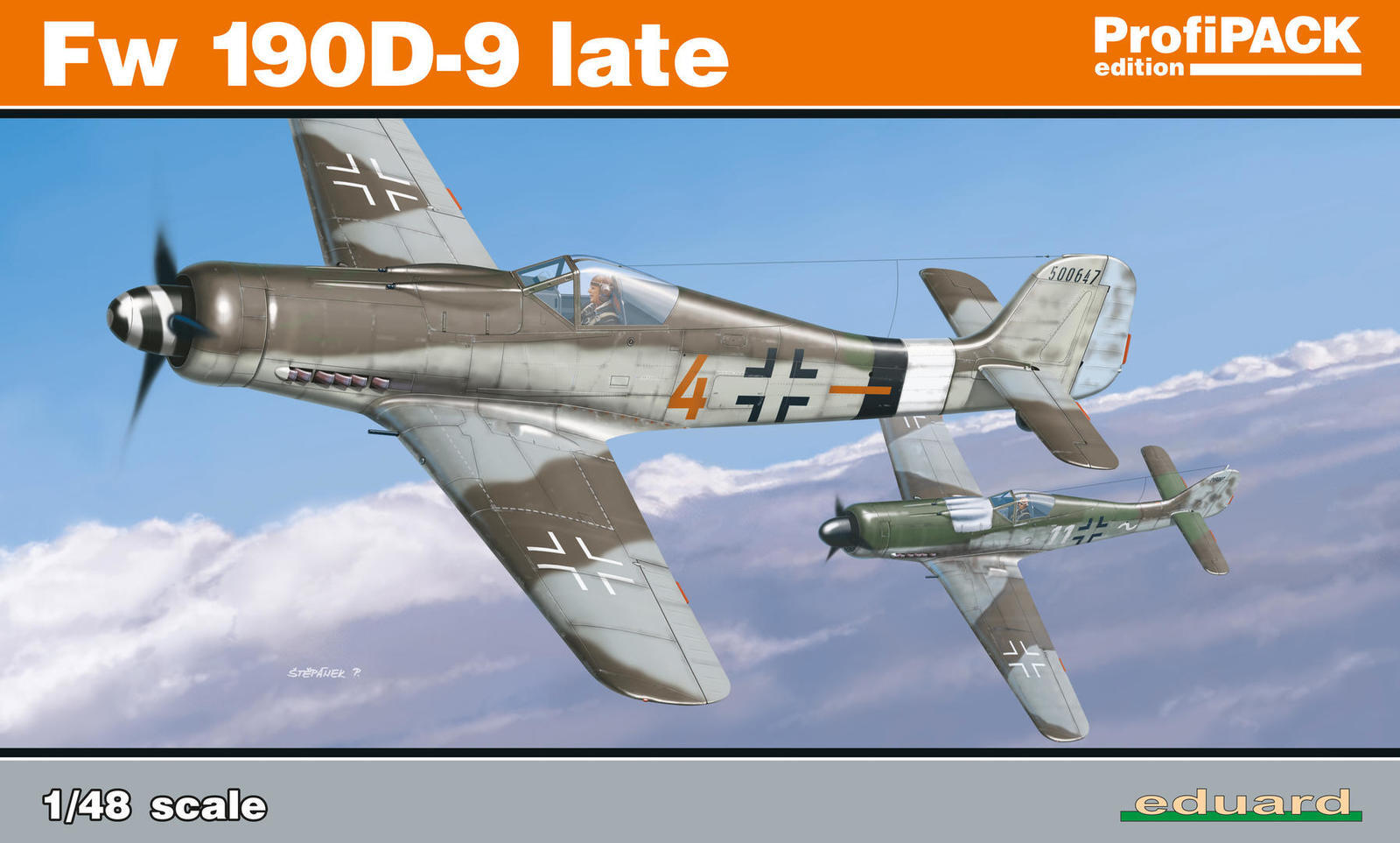 ED08189 Eduard 1/48 Fw 190D-9 LATE Plastic Model Kit Eduard