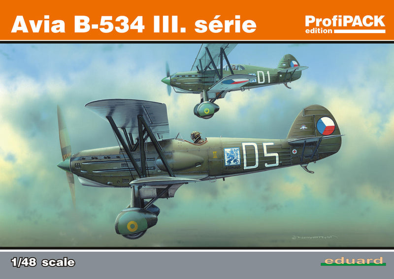 ED08191 Eduard 1/48 Avia B-534 III. serie (Reedition) Plastic Model Kit