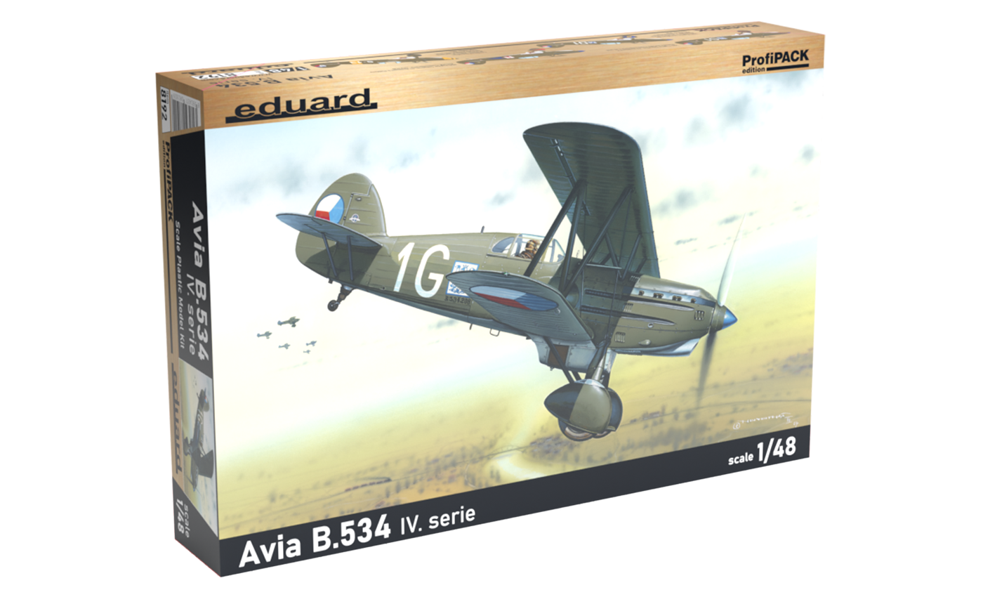 Eduard 1/48 Avia B-534 IV Serie Plastic Model Kit