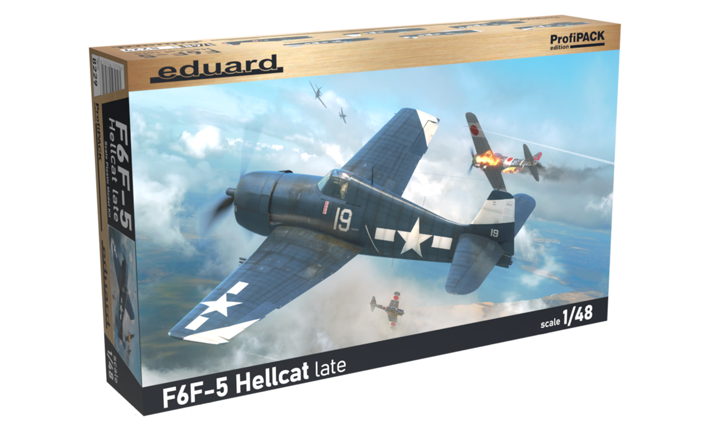 Eduard 1/48 F6F-5 Hellcat Late Plastic Model Kit