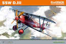 ED08256 Eduard 1/48 SSW D.III (reedition) Plastic Model Kit Eduard