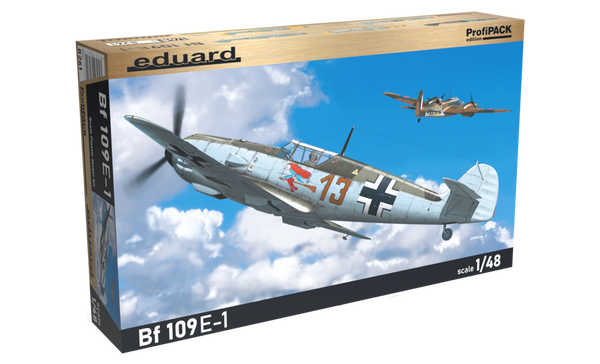 ED08261 Eduard 1/48 Bf 109E-1 Plastic Model Kit [8261]