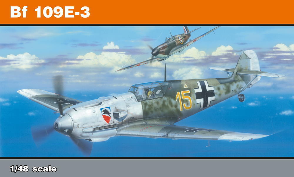 Eduard 1/48 Bf 109E-3 Plastic Model Kit