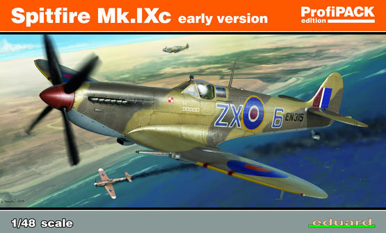 ED08282 Eduard 1/48 Spitfire Mk.IXc early version (Reedition) Plastic Model Kit