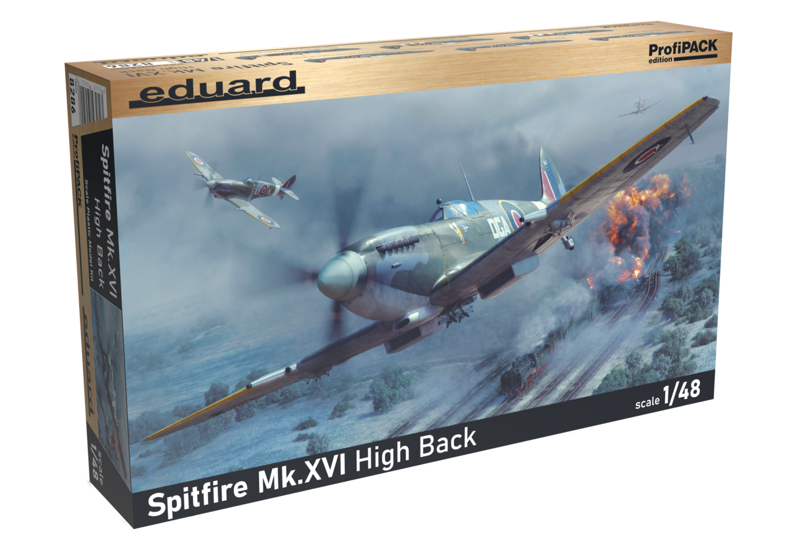 Eduard 1/48 Spitfire Mk.XVI High Back Plastic Model Kit