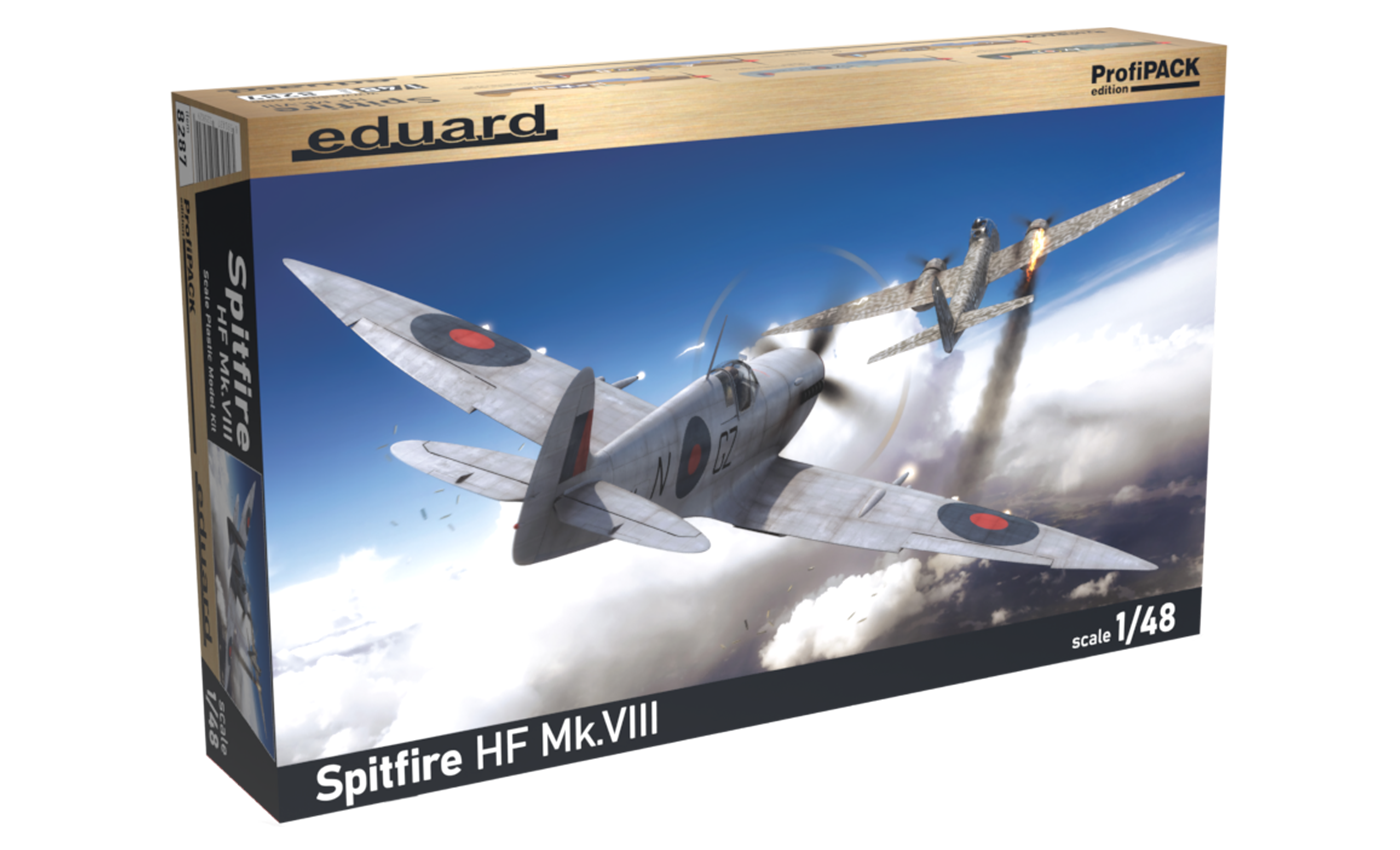 ED08287 Eduard 1/48 Spitfire HF Mk. VIII Plastic Model Kit Eduard