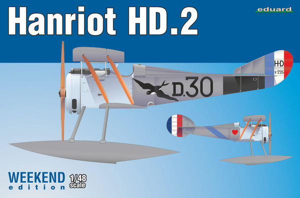 ED08413 Eduard 1/48 Hanriot HD.2 Plastic Model Kit