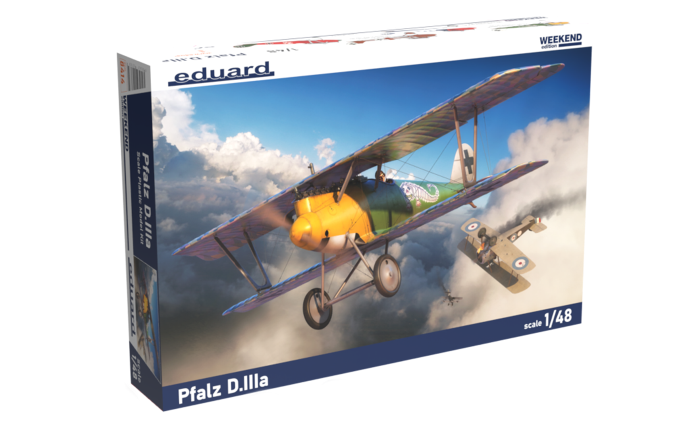 Eduard 1/48 Pfalz D.IIIa Plastic Model Kit